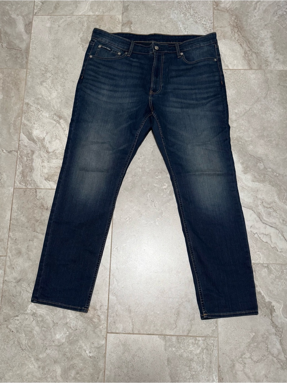 Calvin Klein Men's Blue Slim Jeans NWOT 38w/32l